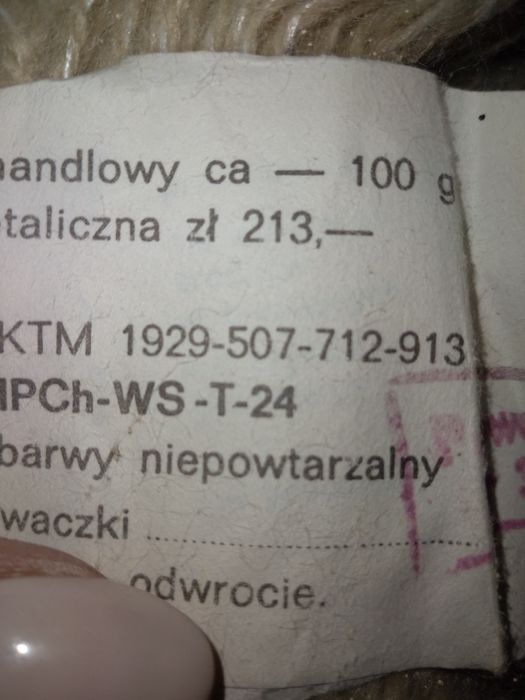 Włoczka pięciskładnikowa
