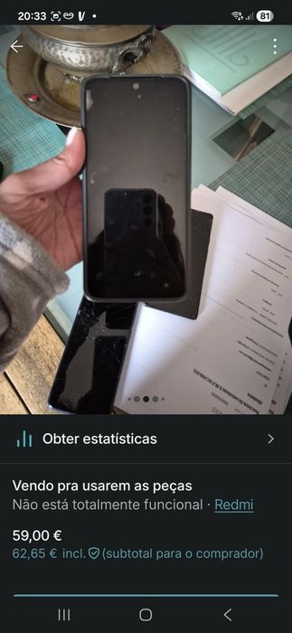 Redmi note 14 mais três tlm e um tablet