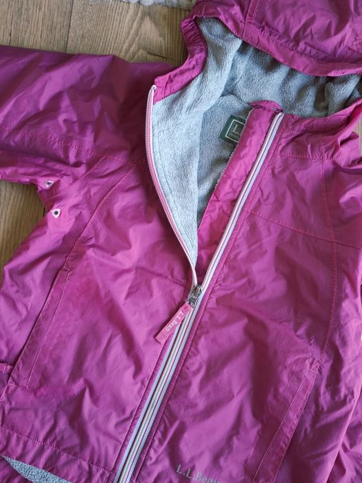 128cm, L.L. Bean ocieplana kurtka dla dziewczynki