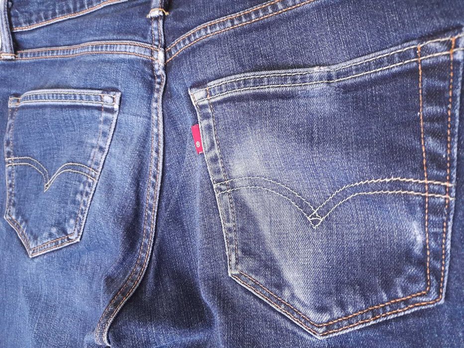Spodnie jeansy męskie Levi's Strauss 511 W32 L34 pas 81-83 cm dł.102