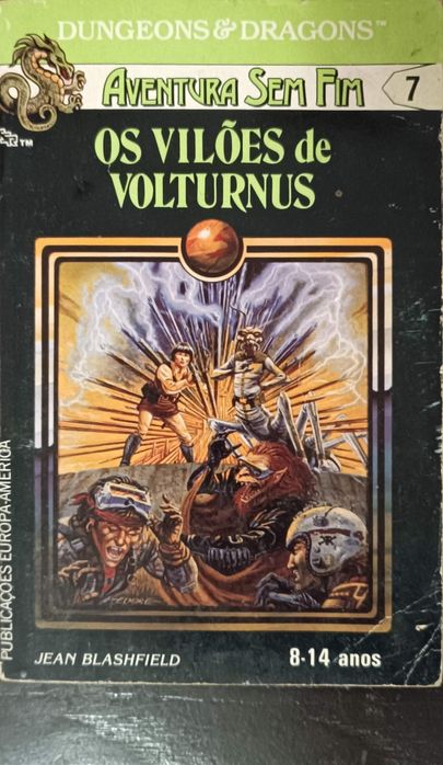 Livros n.°7 e 8 Dungeons & Dragons (Aventura sem fim)