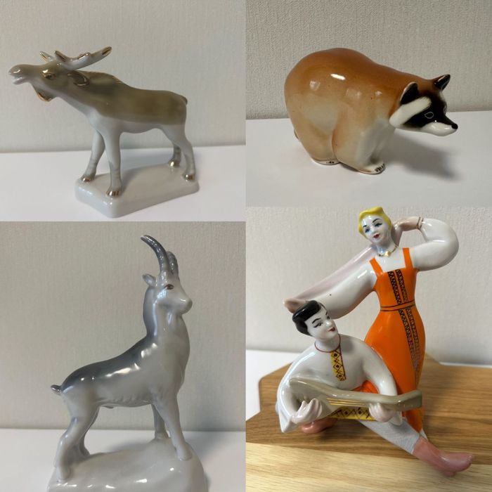 Фарфоровые статуэтки