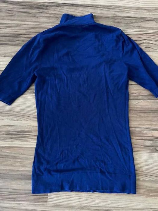 Bluzka dzianinowa Solar niebieska S