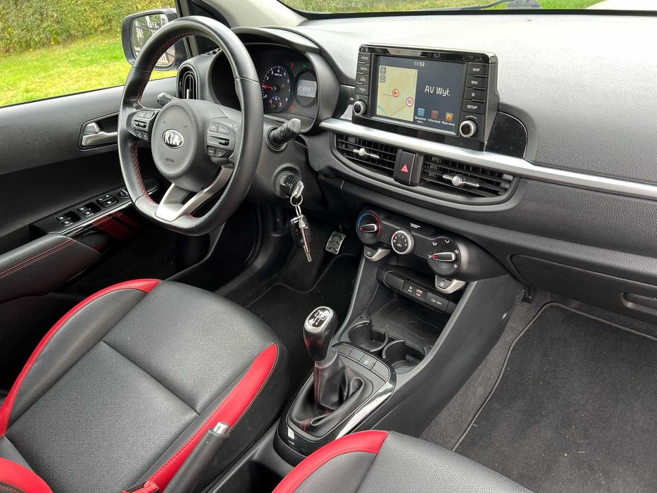 Kia Picanto 2020r wersja GT line/przebieg 34tys km