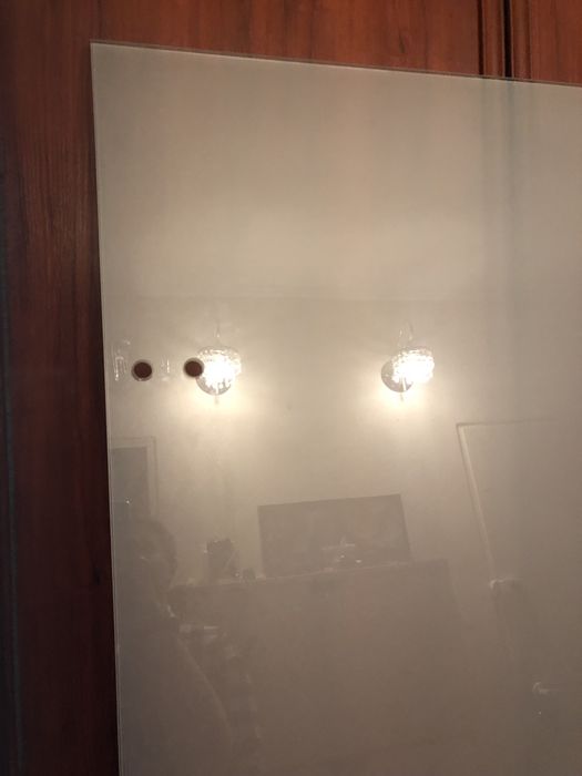 Drzwi szklane hartowane matowe