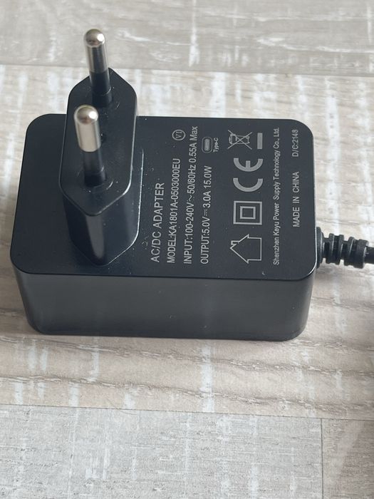 Блок живлення / адаптер Type-c 5.0V 3A 15.0W