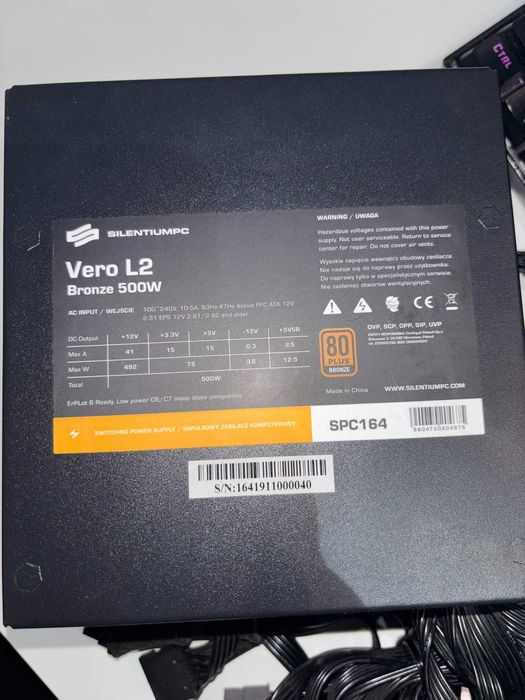 Zasilacz SilentiumPC Vero L2 500W (Aktualnie Endorfy)