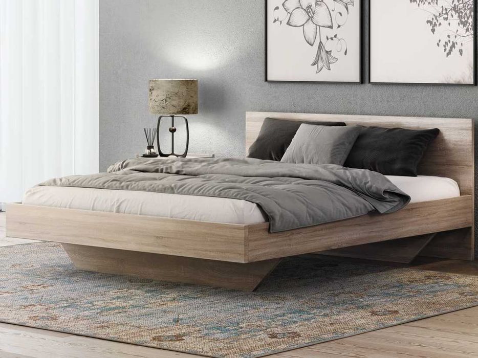Łóżko 160x200 dąb sonoma