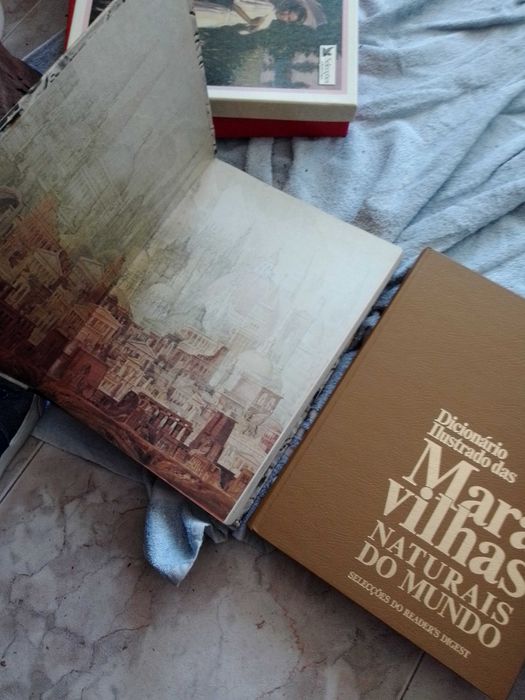 dicionários historia do homem e  Maravilhas Naturais do Mundo