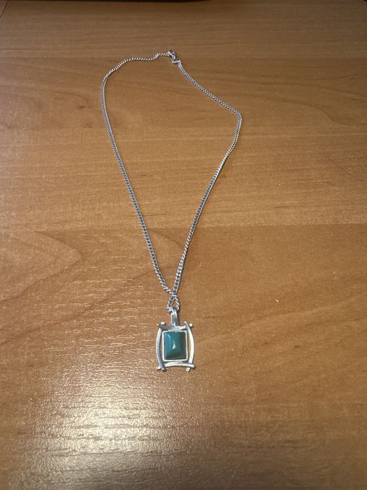 Wisiorek z kamiwniem, srebro 925