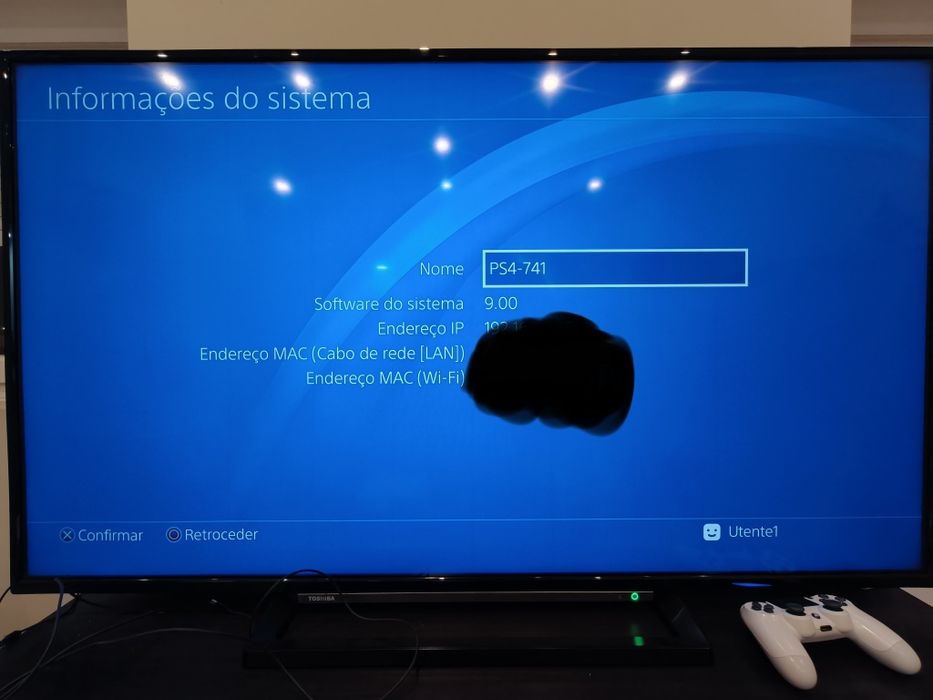 PlayStation 4 Pro Branca Desbloqueada Hen 9.00 C/Comando