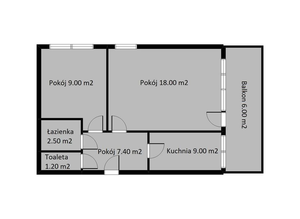 ul. Sasankowa (Czuby) | 3-pokoje | Po remoncie