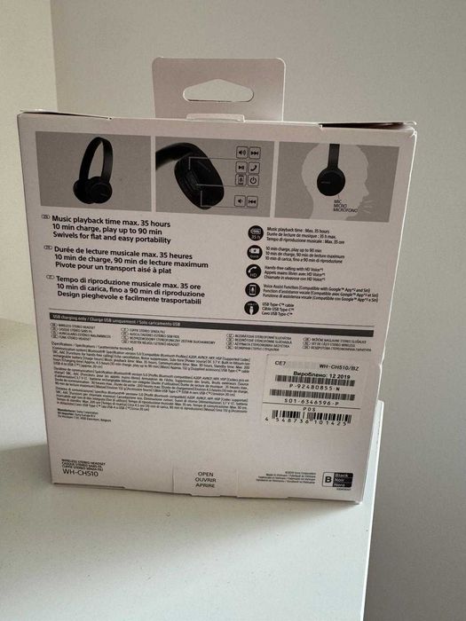 Auscultadores Wireless Sony WH-CH510