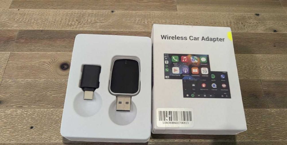Бездротовий адаптер CarPlay Android Auto 2в1 USB