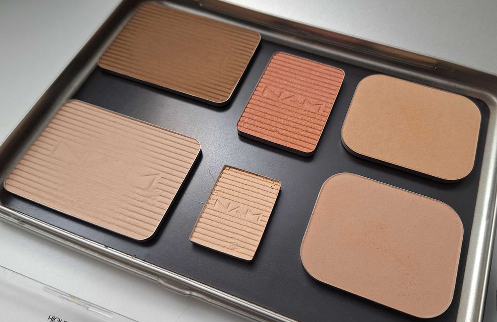 Nam Max Factor bronzer puder podkład róż cień zestaw