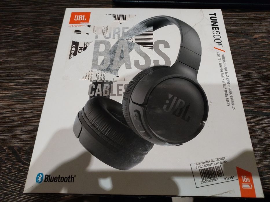 JBL Tune 500bt навушники
