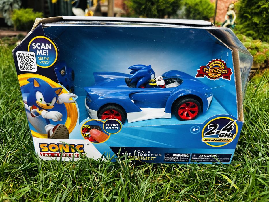 Машинка Соник на радиуправлении Sonic 1:18