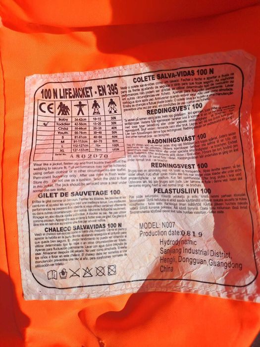 Colete Náutico 100N