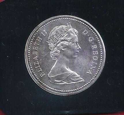 Canadá  1  Dolar  1973  Comemorativa   Prata