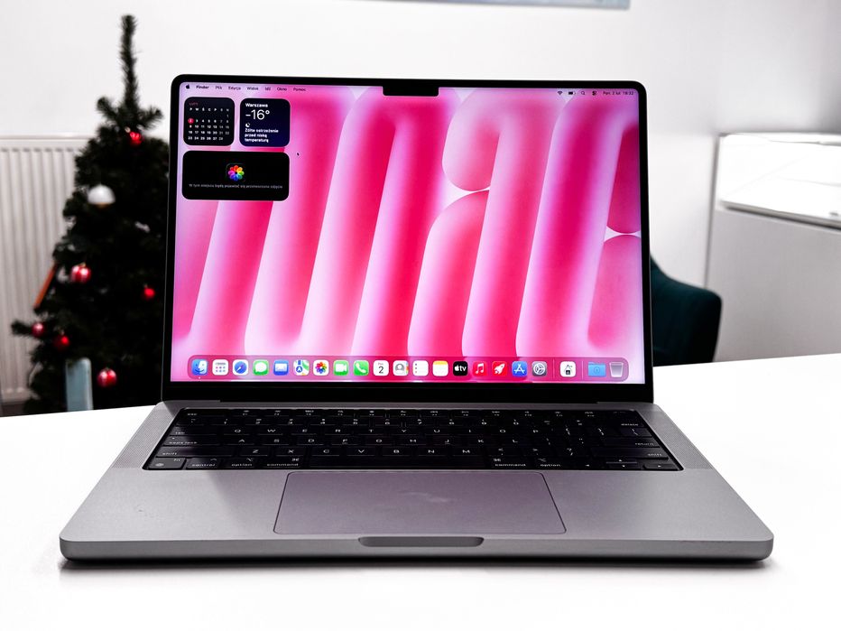 MacBook Pro 14 M1 Pro 32/512 GB Szary Super Stan Sklep Gwarancja
