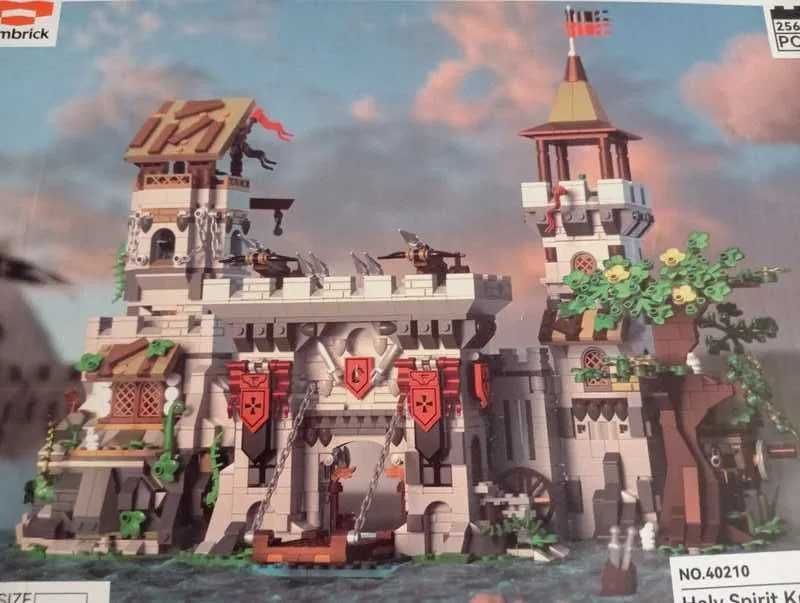 Forteca Rycerzy Świętego Ducha Zamek 2568pc kompatybilne z LEGO Castle