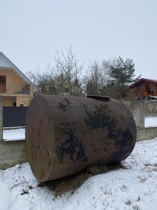 Металева бочка 5 кубів