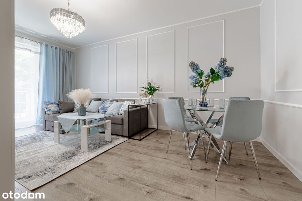 Mieszkanie 3-pokojowe z oddzielną kuchnią, balkonem i dużą piwnicą