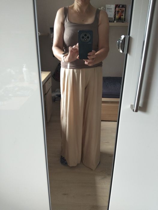 Spodnie wiskozowe damskie