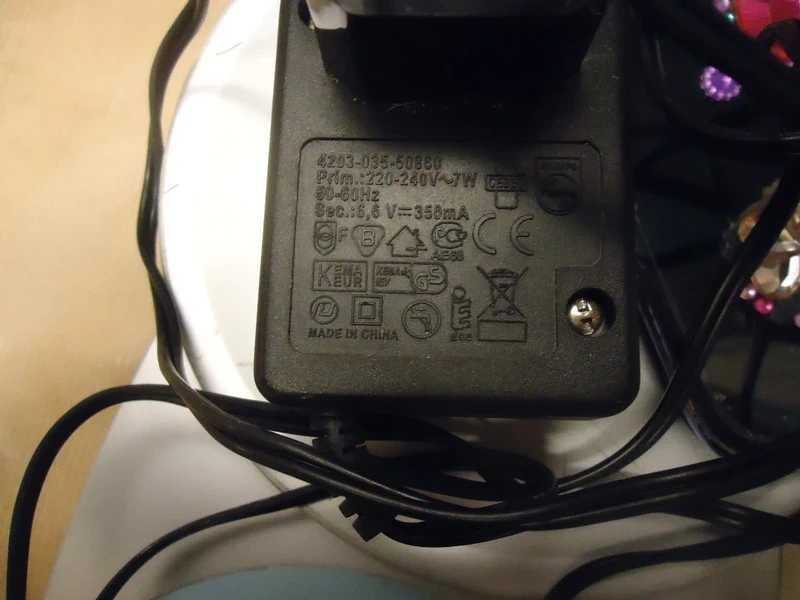Adapter Philips 6.6 V + wszystko na zdjęciu