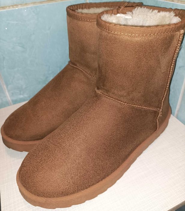 Сапоги с мехом Classic (размер 40, стелька 25.5 см) UGG сапожки
