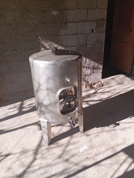 Cuba inox 250 litros como nova