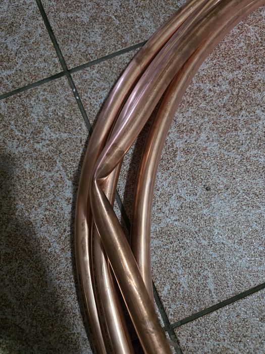 Rura miedziana miękka 22mm