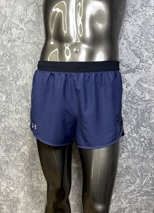 Under Armour Heatgear шорты L размер беговые синие