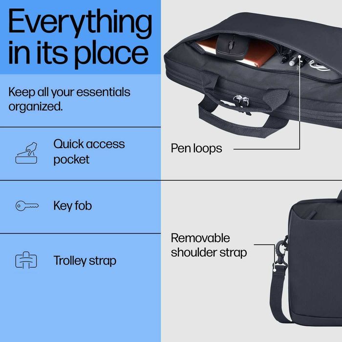 Сумка для ноутбука 16" HP Everyday Odyssey Gray (A08JTAA)