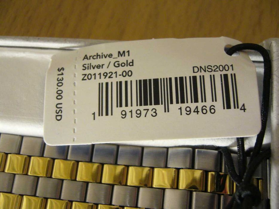 Zegarek elektroniczny adidas Archive M1 stainless steel