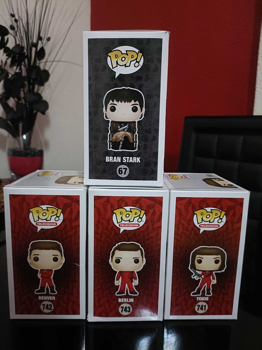 Pops novos e originais (Casa de Papel e Game of Thrones)