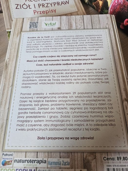 Alchemia ziół i pzypraw podręcznik i zdrowotne przepisy przepisy