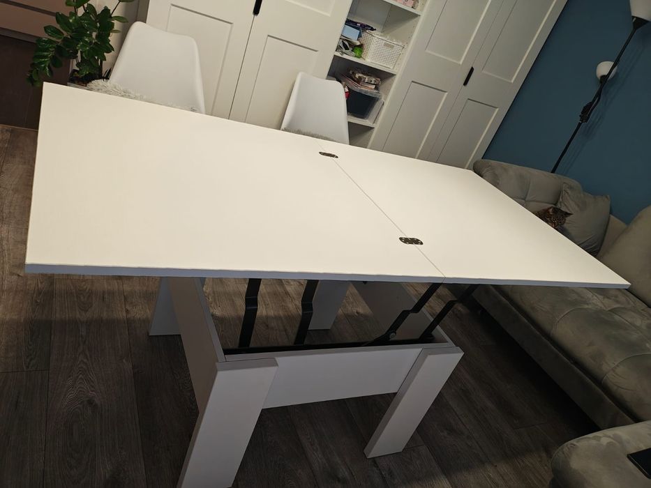 Stolik rozkładany ława