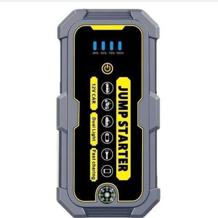 Пускозарядний пристрій Бустер для авто JUMP STARTER A1 1500A, 22200mWh