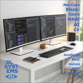 Aplikacje AI, ASP.NET Core, C# JS, MVC WPF Azure, Szybkie terminy