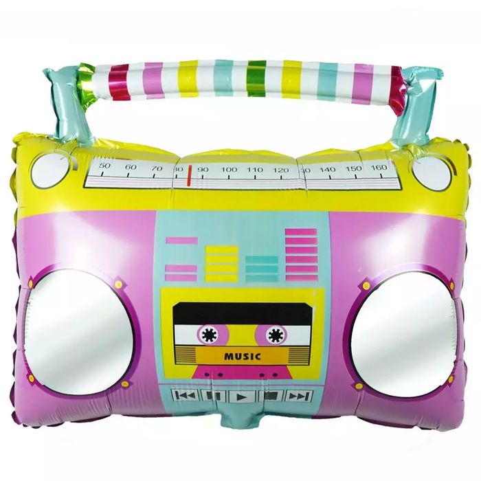 Balon Foliowy Boombox. Nowy Produkt
