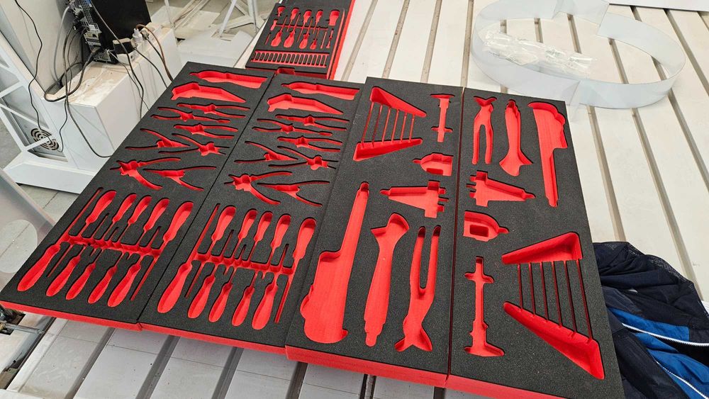 Espuma para ferramentas