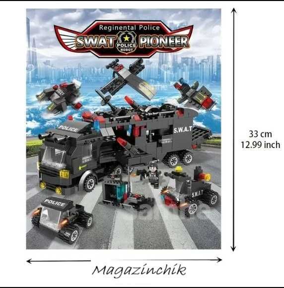 Поліцейський робот-автомобіль SWAT