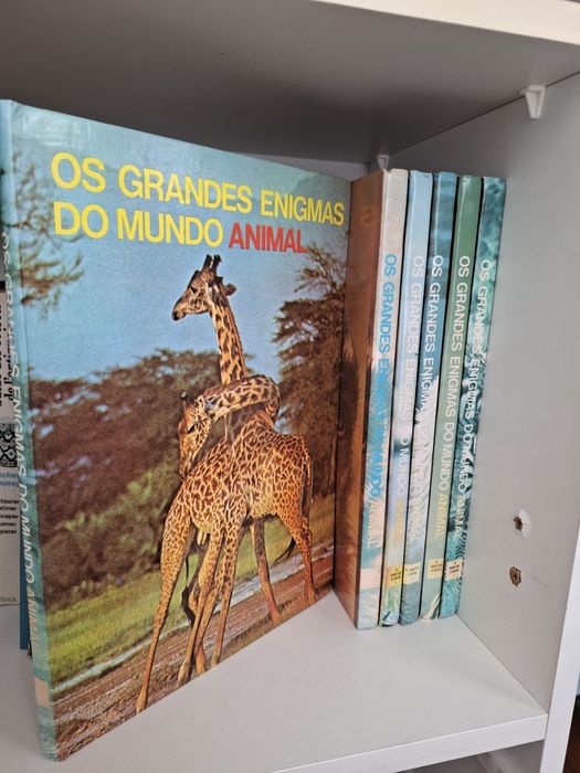 Livros os grandes inigmas do mundo animal 3€