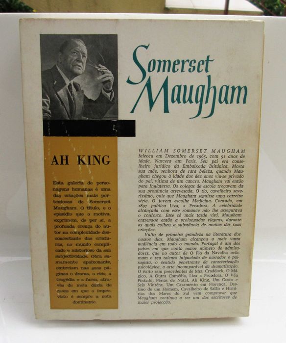 Livro Ah King de W. Somerset Maugham 1977