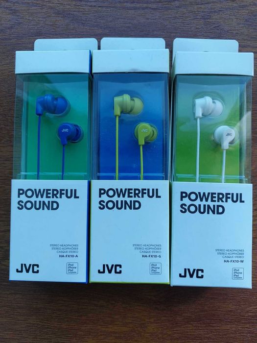 JVC Навушники і навушники-гарнітура