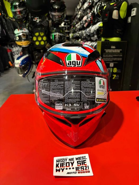 Kask AGV K-3 SV – attack 'ML !Ostatnie sztuki!