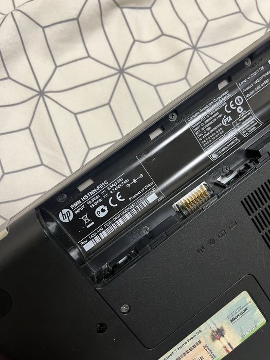 Portatil HP sem bateria