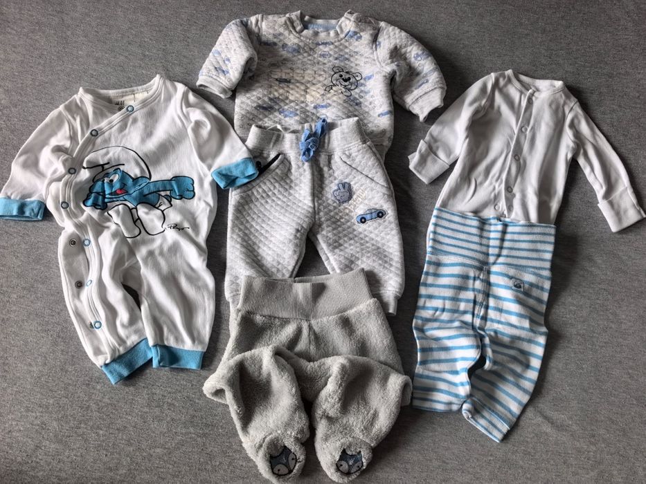 Ubranka niemowlęce w rozmiarach od 50cm-68cm