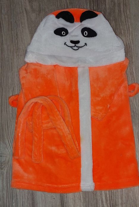 Дитячий халатик-пандочка